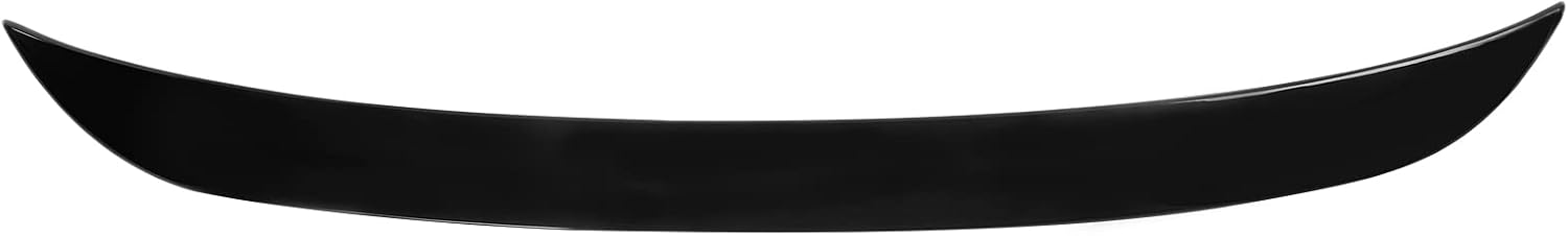 FREEMOTOR802 Rear Window Roof Spoiler Wing, Compatible with 2021-2025 Ford Mustang Mach-E, IKON Style Gloss Black ABS Plastic Racing Windshield Lip Spoiler Visor Deflector Exterior Styling Trim