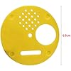 12 Pack Plastic Beehive Nuc Box Entrance Gates Beekeeping Equipment Beekeeper Tool for Honeybee Hive Management