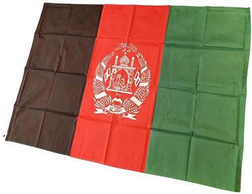 NWFlags Afghanistan Flag 3ft x 2ft 75d Premium Polyester Suitable For Flagpoles, Multicolor