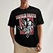 YEstwmmq Mans British Band Napalm Grindcore Death T Shirt Crewneck Short-Sleeve Shirt for Man S, Style