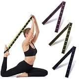 cobee 3 Stück Fitnessband mit Schlaufen 8 Schleifen...