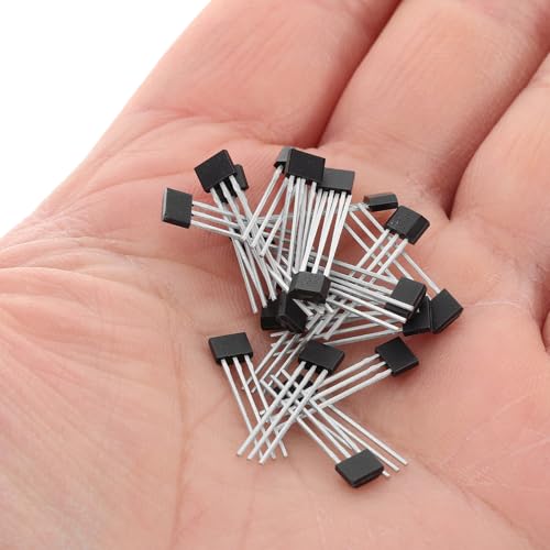 Sensor de Efecto Hall Lineal con Carcasa de Plástico y Metal Hohopeti 3 Pines 4