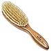Produktbild Kent Brushes Finest Damen-Haarbürste, oval, aus Kirschholz, Weiß
