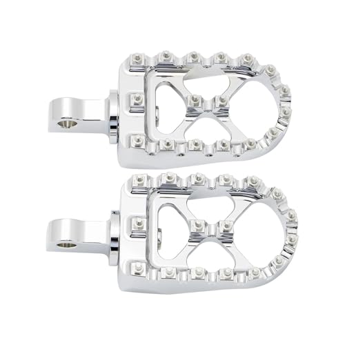 Repose-pieds moto Harley Sportster anti-vibration en aluminium CNC mâle robuste