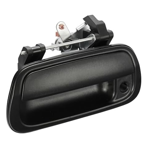 SYKRSS Tailgate Handle Liftgate Latch Handle with Keyhole | for 2000-2006 Toyota Tundra | 69090-0C010 69090-0C030-C0 Cover