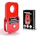 RUGCEL Winch 4.8T Heavy Duty Recovery Winch Snatch Block,10500lb Capacity (Red)