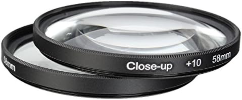 MYAMIA 58Mm Macro Close Up Filter Lens Kit +1 +2 +4 +10 For Canon Eos 700D 650D 600D 550D 500D 1200D 1100D