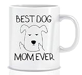 BLUE RIBBON Mothers Day Gifts, Best Mom Ever Coffee Mug for Mothers, 11 oz