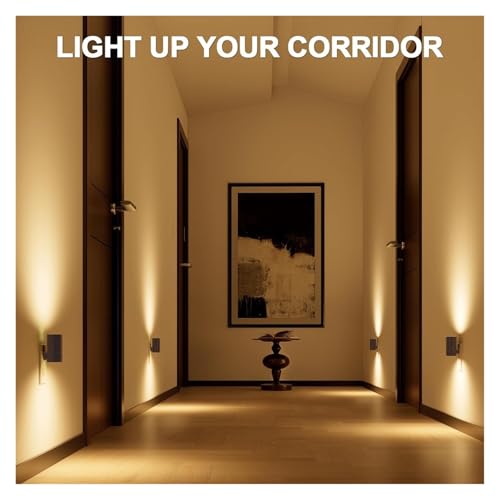 Luz LED regulable con sensor inteligente y ajuste flexible de brillo 3