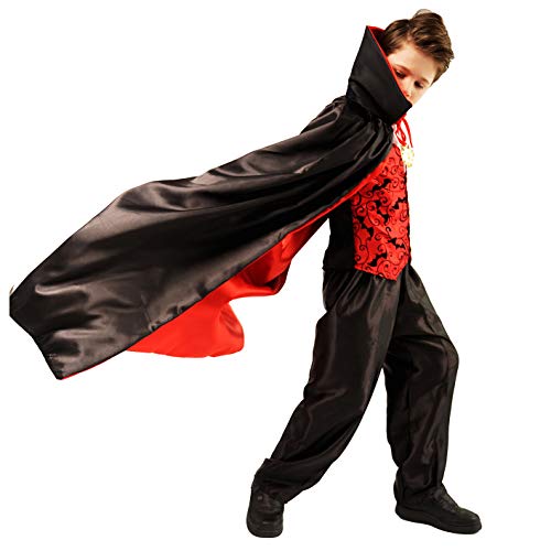 Disfraz de Vampiro Gótico Clásico para Niños miniatura 5