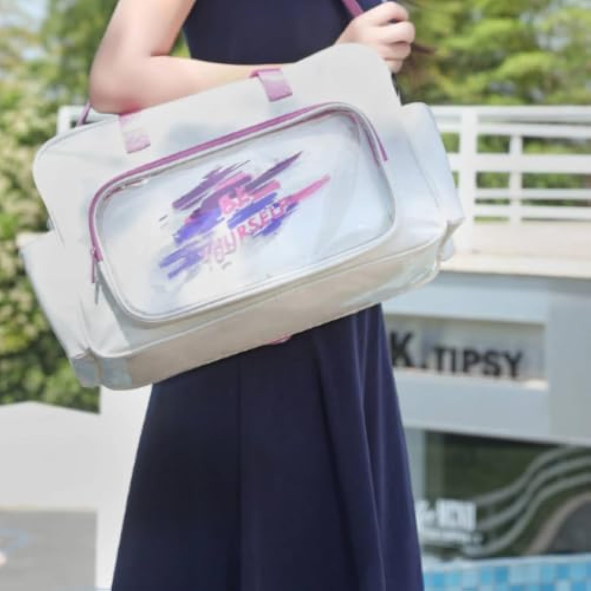 Multi-Compartment Dry Wet Separation Bag for Swimmers, Travel