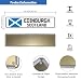 HBXNZ Edinburgh Scotland Sign Metal Tin Signs Street Road Sign for Cafes Bar Pub Beer Club Wall Home Decor 16X4 Inches