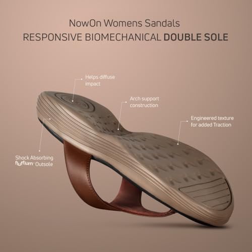 Image of HAPPENSTANCE | AdaWomen's Sandals - Stylish & Comfortable Open-Toe Flats | Casual Summer Sandals with Anti-Slip Sole