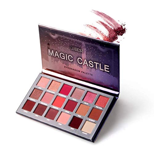 18 Colors Pearl Powder Matt And Shimmer Eyeshadow Pigments Waterproof Smoky Makeup Palette #TOP4