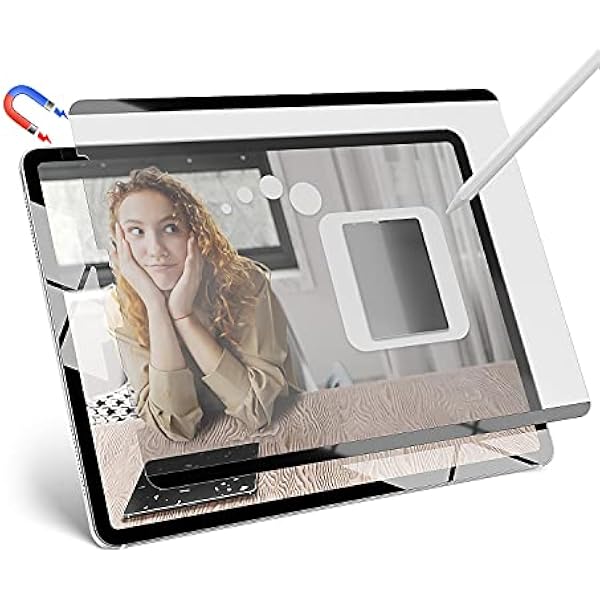 Paper-Feel Pro (4. generacja, magnetyczna) do Microsoft Surface Pro 11, X, 9 i 8 - matowa folia TPU do pisania i rysowania jak na papierze, kompatybilna z Windows Hello