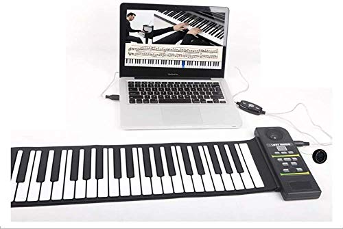 LXT PANDA Roll Up Piano Keyboard, 88 Touches Clavier Portable Piano avec 128 Sons Uniques et Haut-parleurs intégrés, Roll Out Piano Keyboard Hand Roll Piano pour Les Enfants Adultes débutants. - Les Beatles, Paul McCartney, John Lennon, RIngo Starr, George Harrison LXT PANDA Roll Up Piano Keyboard, 88 Touches Clavier Portable Piano avec 128 Sons Uniques et Haut-parleurs intégrés, Roll Out Piano Keyboard Hand Roll Piano pour Les Enfants Adultes débutants. – Image 7