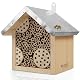 Insektenhotel Wildlife Friend Bienenhotel mit Metalldach