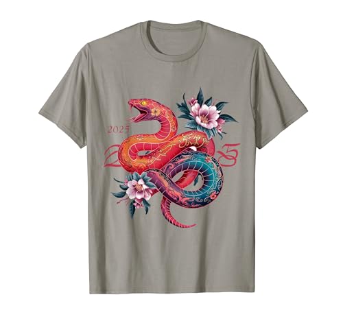Serpiente Año Nuevo Chino 2025 Año De La Serpiente Camiseta