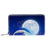 Praktisches Reißverschluss-Design: Unsere praktische Geldbörse für Damen verfügt über 12 Kartenfächer, 2 Fächer und 1 Reißverschlusstasche für Münzen. Dieser Geldbörsen-Organizer kann alle Ihre persönlichen Utensilien mit relativer Leichtigkeit organisieren.