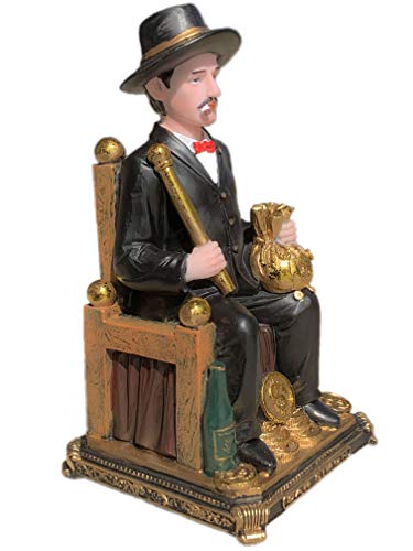 BHEII Saint Simon Statue 10 Inch Patron of Smoker Saint Simon Holy Figurine Hermano Si