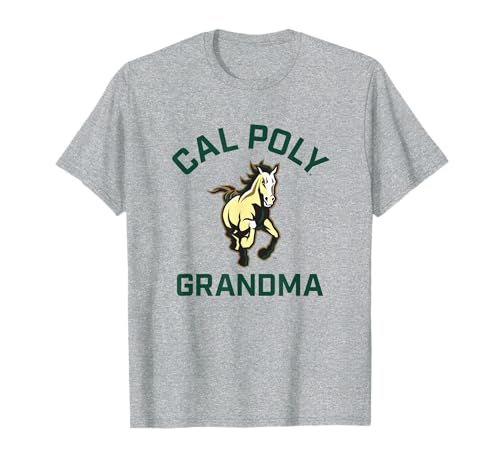 Cal Poly Mustangs Arched Grandma T-Shirt