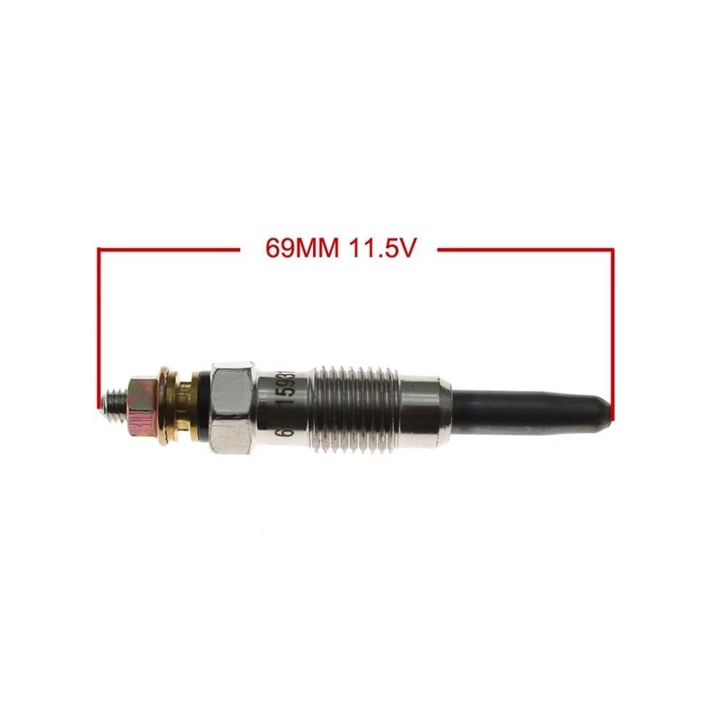 Wtyczka rozruchowa oleju napędowego do Ssangyong do Korando do Rexton do Musso Sports 1993-2005 6611593101 zestaw świec żarowych (2 szt.)