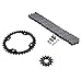 O Ring Chain & Sprocket Black for 2009-2013 Yamaha YFZ450 450 13/38 96L