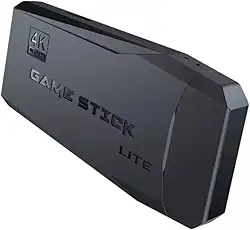 Vídeo Game Retrô Game Stick Lite 4k Hdmi 64gb 20.000 Mil Jogos Com 2 Controles Sem Fio