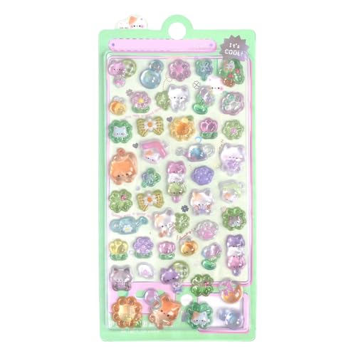 Pegatinas 3D En Relieve | Pegatinas Decorativas Animales - Calcomanías Cuaderno | Para Estuche Del Teléfono Cuaderno Scrapbooking DIY Adultos Regalos De Fiesta Precio De