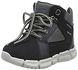 Reißverschluss Geox Baby Jungen B FLEXYPER Boy B ABX B Stiefel, Blau (Navy/Dark Grey C0718), 23 EU