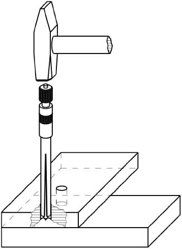 Rennsteig R430 142 Centering Punch Adjustable 11-16mm, Black, 125x17x17 mm - Image 5