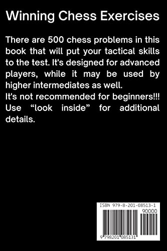 500 Difficult Chess Puzzles with Multiple Moves, Part 5