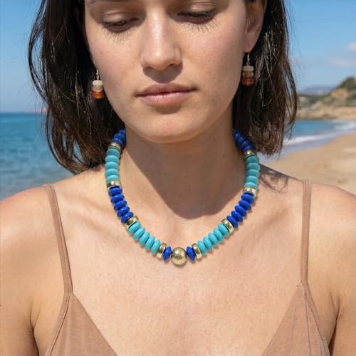RISHEGAE Chunky Beaded Necklace for Women by RISHEGAE - Used condition - Image 4