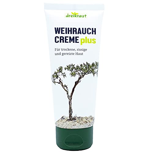 Weihrauch Creme plus - dreikraut 100ml extra viel Boswellia-Extrakt Arnika Ingwer u. Avocado-Öl deutsche Herstellung