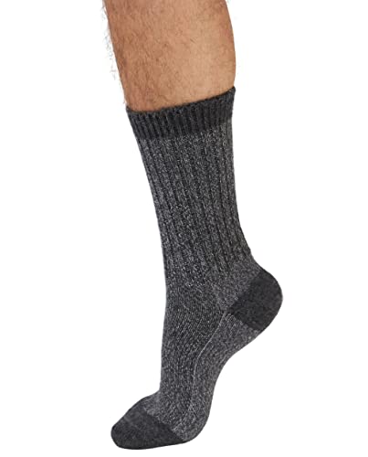 Men's Boot Baby Alpaca Socks, Unisex Cozy Winter Warm Gear, Breathable Soft Comfy Garment Foot Clothing for Men & Women4