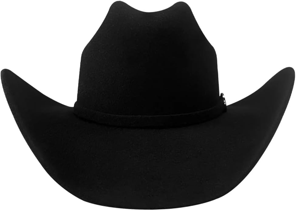 Original Tombstone 20X Western Cowboy Felt Hat for Men and Women - East West Style - Black - Image 3