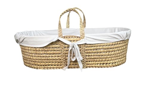 Miniatura 3 de Danielstore Funda Para Capazo Tamaño Único, Algodón, 85x55x25cm Suave, Transpirable, Fácil Lavado Protección Y Confort Para Bebés En Moisés No Incluye Capazo