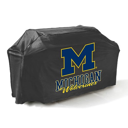 Mr. Bar-B-Q, Inc. 07722MICHGD Michigan Grill Cover, Black