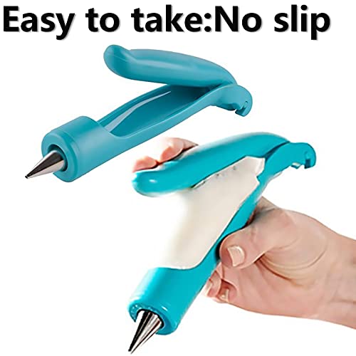 Cake Decorating Pen Tool Kit Pastry Bag Diy Cake Deco Tools Kit Pastry Icing Pen Piping Kit Bags(Blue) #TOP1