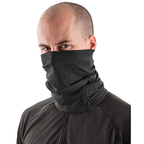 Protetor para Pescoço Tube Neck Proteção Solar Uv50+ Neck Warmer – Slim Fitness Fashion – Preto