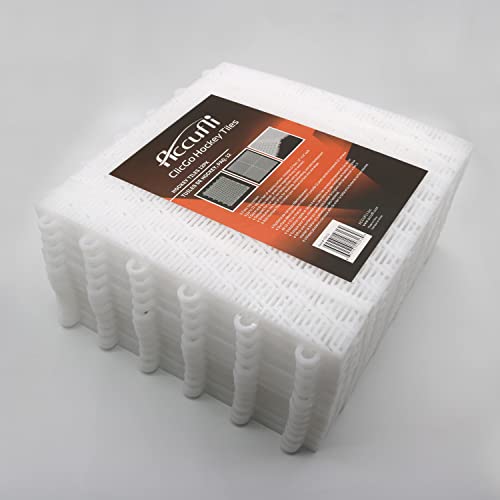 Accufli Hockey Dryland Flooring Tiles 12 Tiles Pack – Slick Inter-Lockable Surfaces For Hockey Training #TOP1