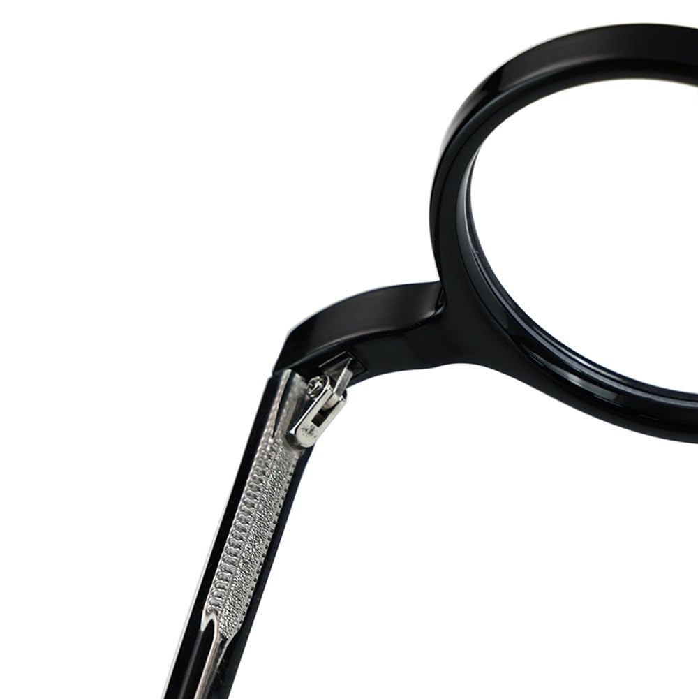 małe okrągłe okulary damskie vintage przezroczyste soczewki damskie okulary retro oprawki dla mężczyzn octan czarny szary unisex