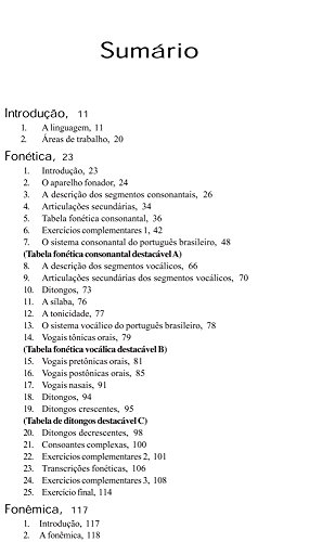 Fonética e fonologia do português: Roteiro de estudos e guia de exercícios