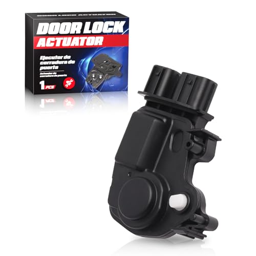 Image of ENA Front Left Driver Side Door Latch Lock Actuator Compatible with Acura RSX 2002-2006, Honda Accord CR-V Civic Element Odyssey Pilot 2001-2011 for 72155-S5P-A11 72155S5PA11 746-302