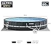 INTEX 26329EH Ultra XTR 18ft x 52in Above Ground Swimming Pool Set with Sand Filter Pump and Cleaning Maintenance Kit