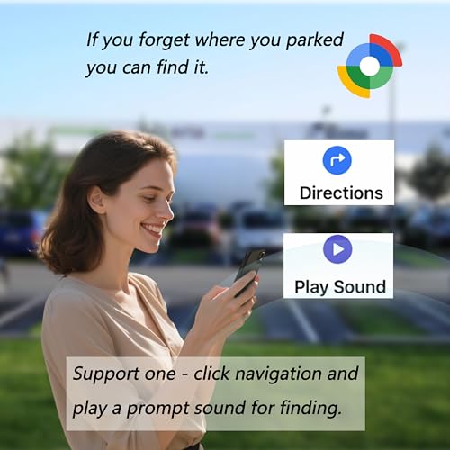 Image of Android Find My Device Subscription-Free GPS Car Locator ，Super Magnetic! 365-Day Ultra-Long Battery Life! - Waterproof, Drop-Resistant, and Stealth Tracking.