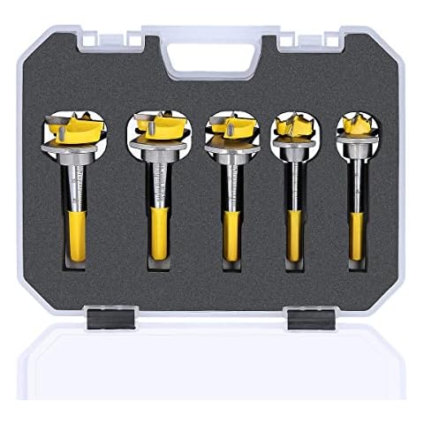 TOUGH MASTER 5 Piece Forstner Bit Set Cover