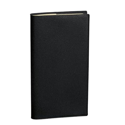 Quo Vadis 219055Q Impala ITALNOTE Spiralé Agenda civil Semainier Année 2020 8,8 x 17 cm Noir