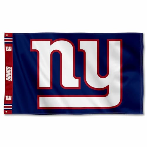 New York Giants Printed Header 3x5 Foot Banner Flag