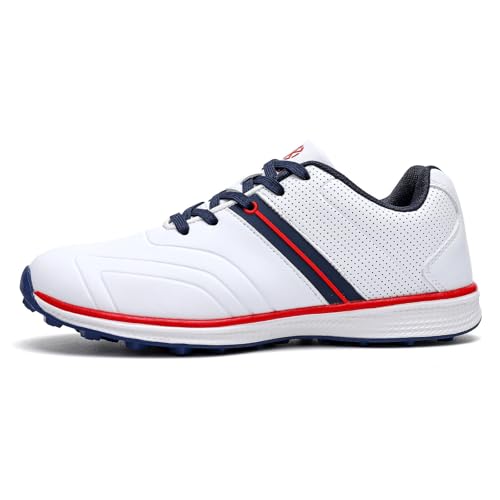 Image of Men's Golf Shoes Professional Spikeless Golfers Training Sneakers